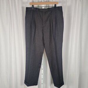 Lauren Ralph Lauren Wool Dress Pants Men's 38x30* Gray Straight Leg